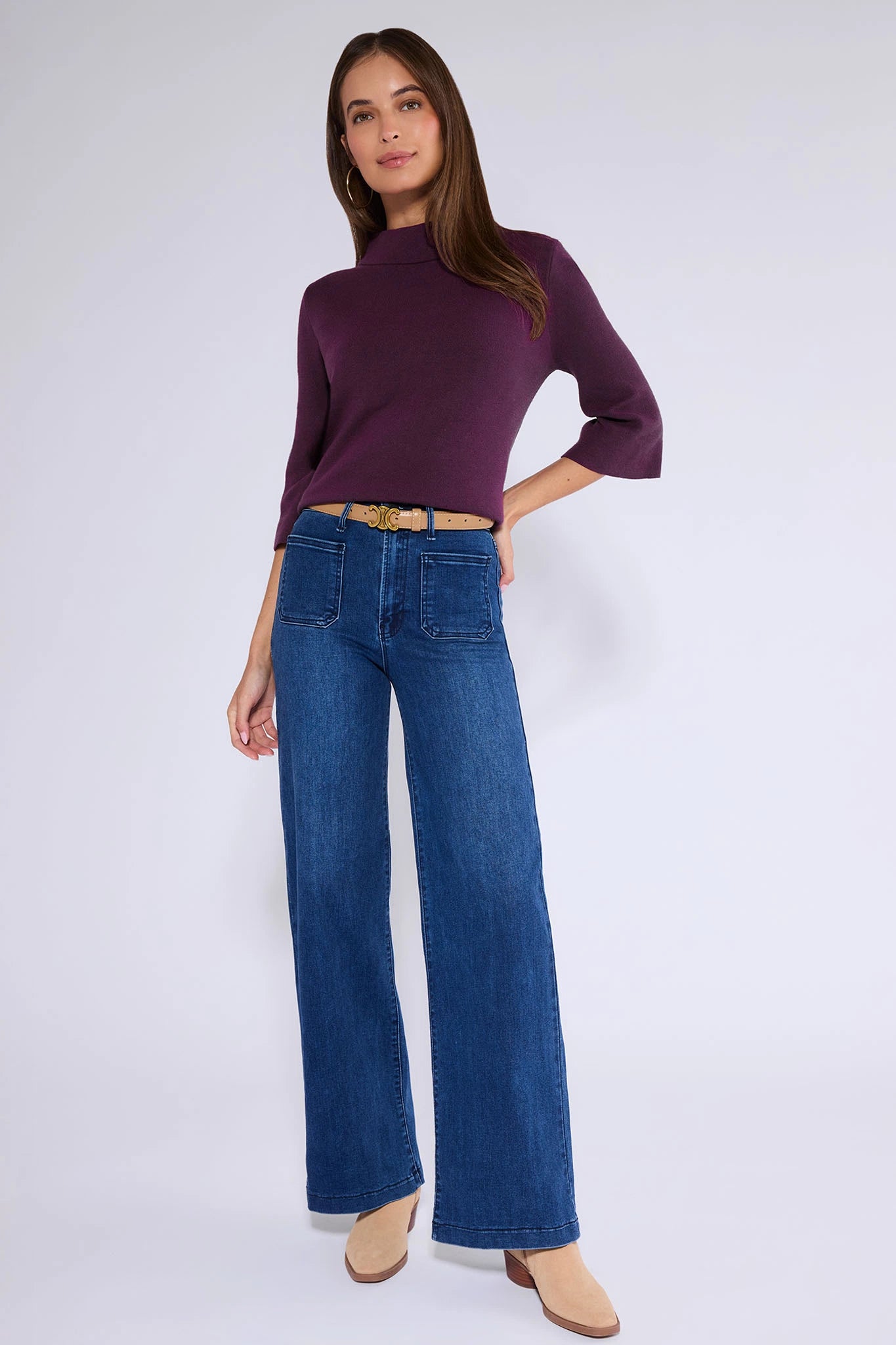 Shirley Jeans- Dark Wash