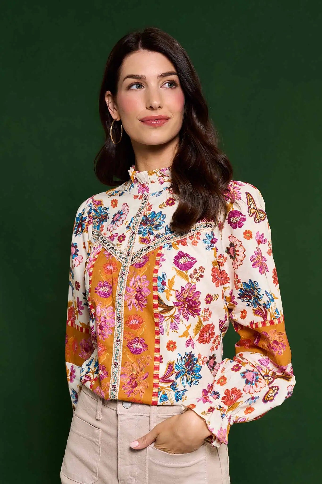 Sienna Top- Cream
