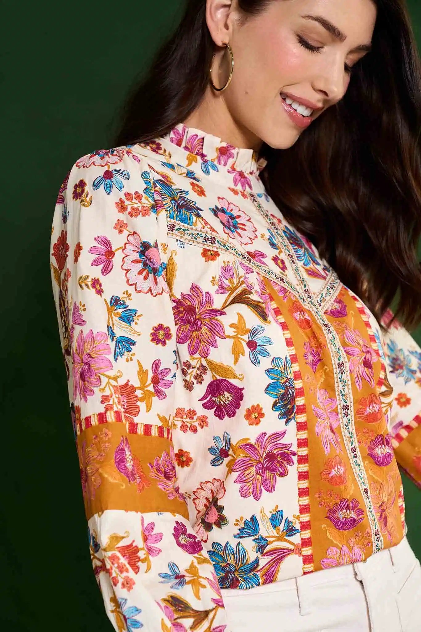 Sienna Top- Cream