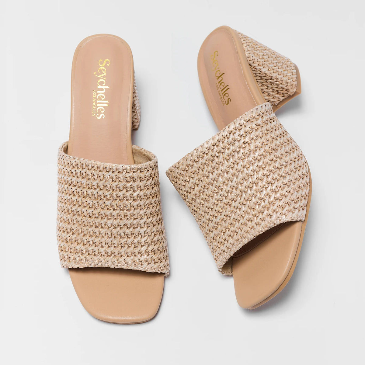 Adapt III Tan Woven Heels by Seychelles | Avara