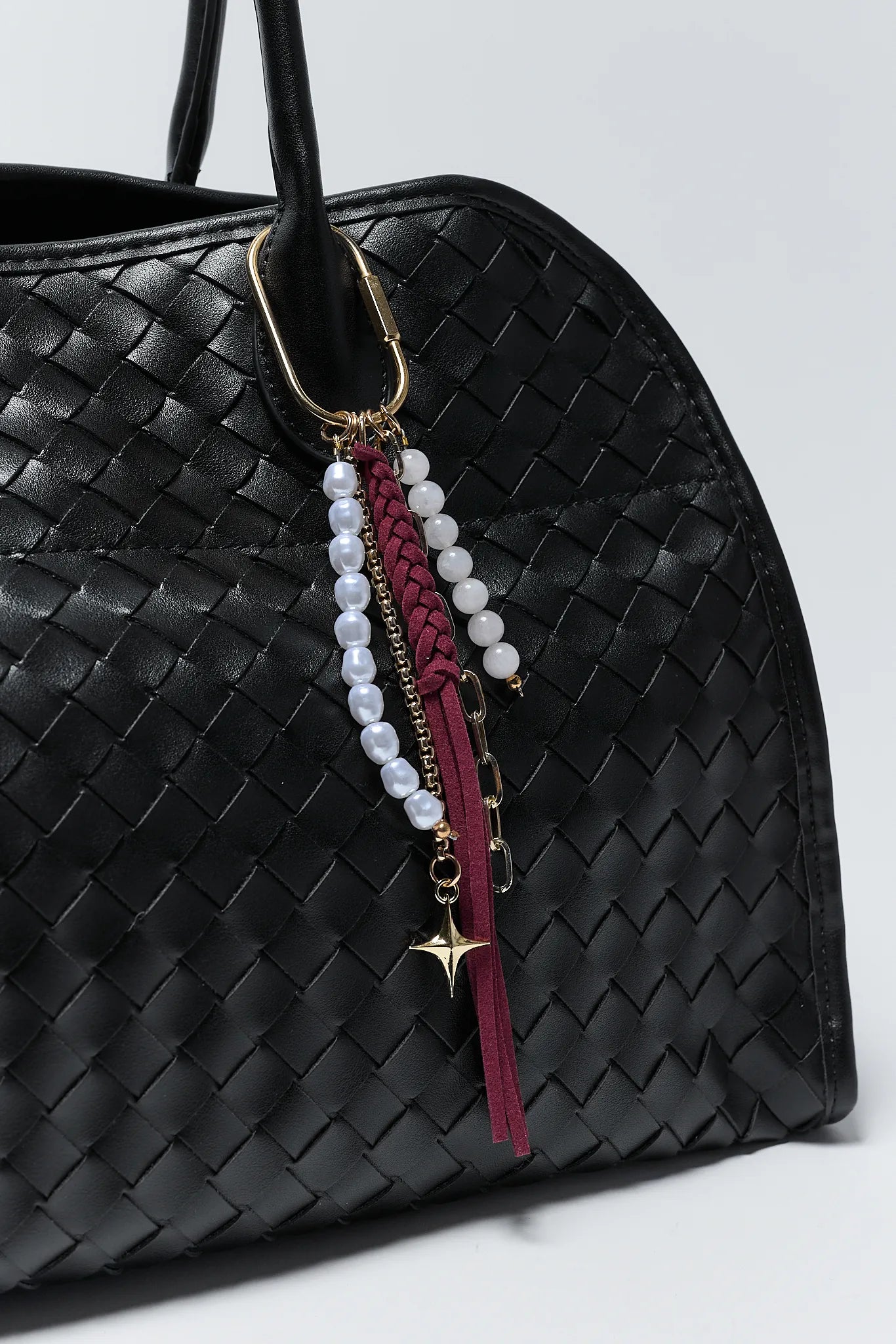 Tate Beaded Bag Charm