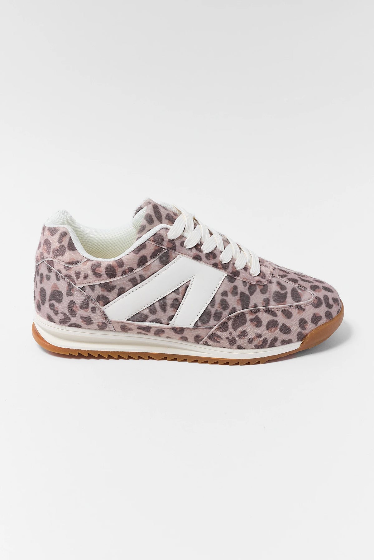 Taupe Leopard Sneakers