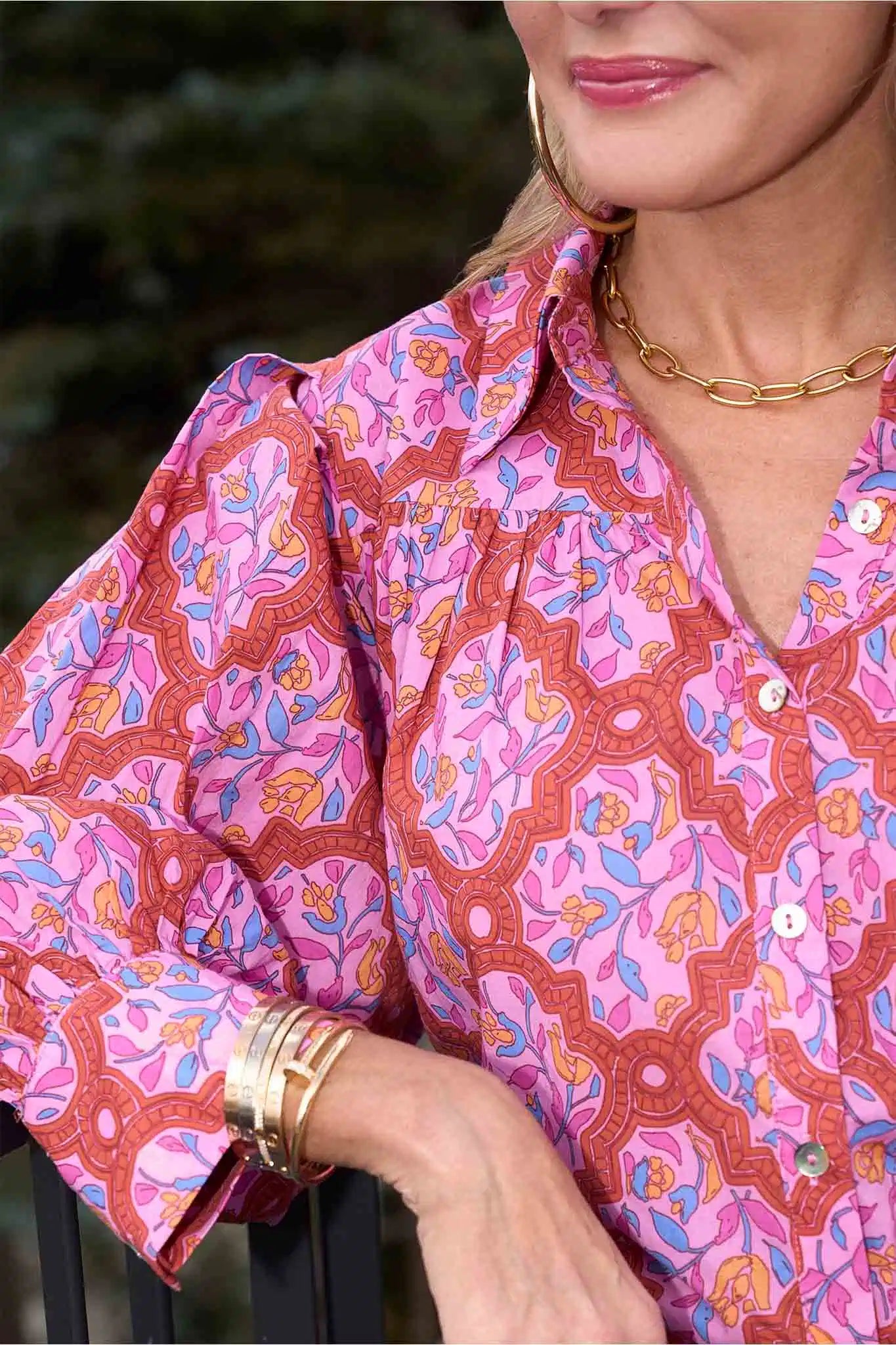 Trudy Top- Pink
