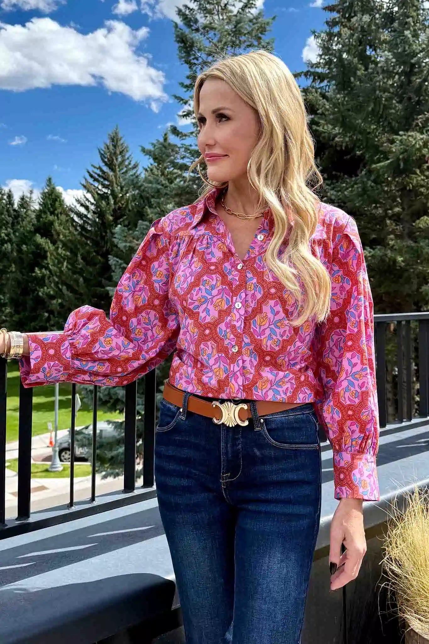 Trudy Top- Pink