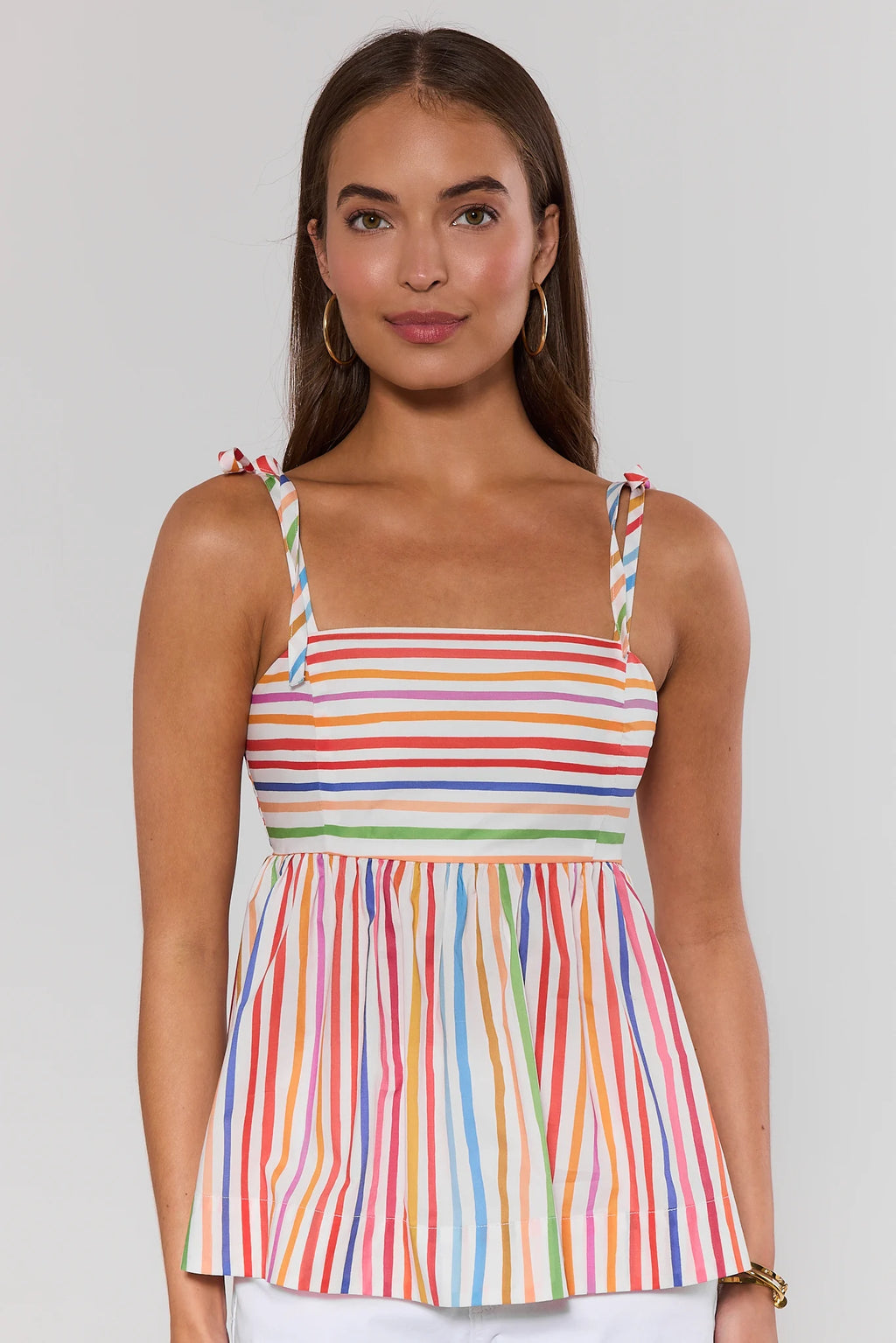 Ava Multi Striped Tank Top | Avara Ava Multi Striped Tank Top | Avara