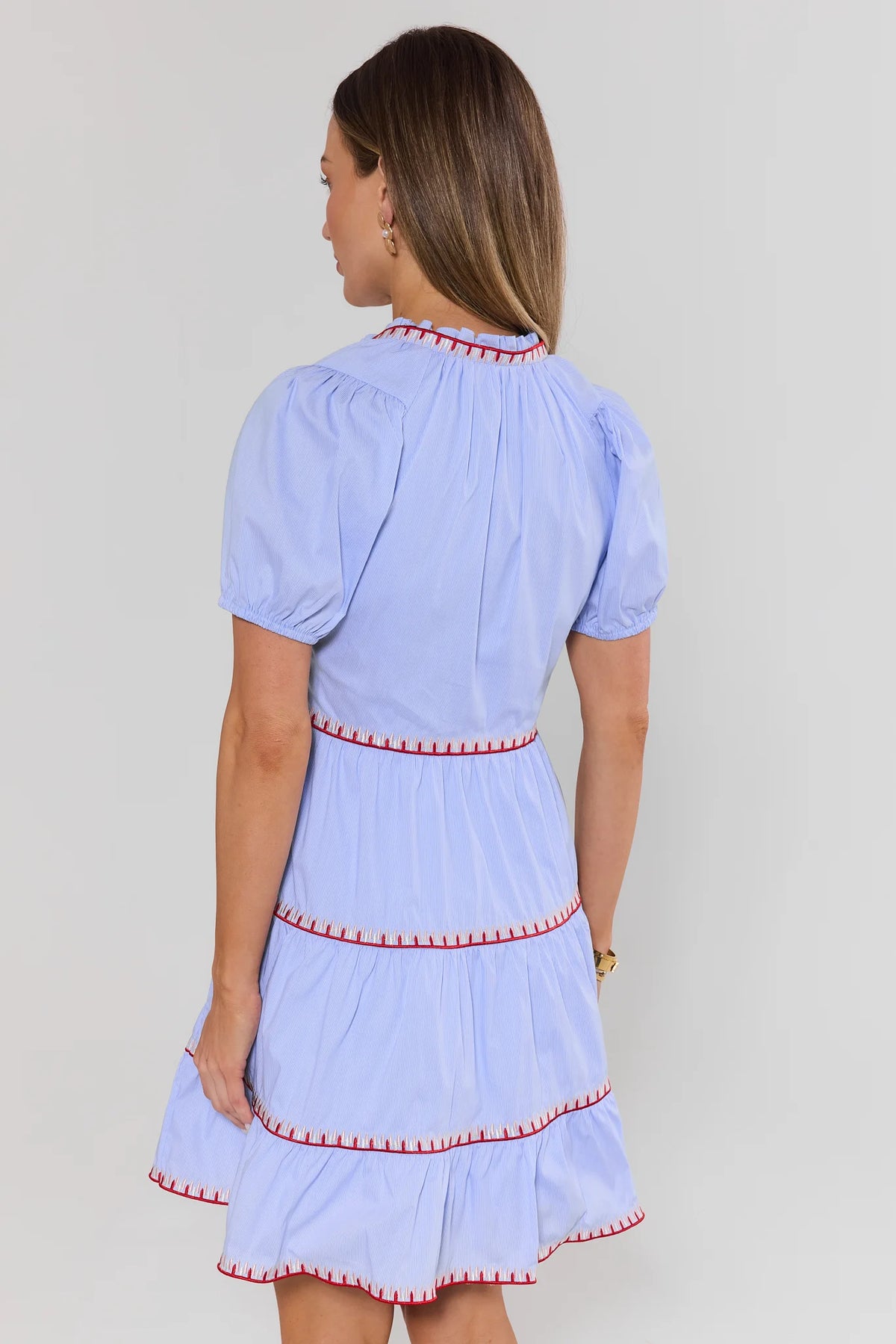 Women's Blue Short Dress | Avara