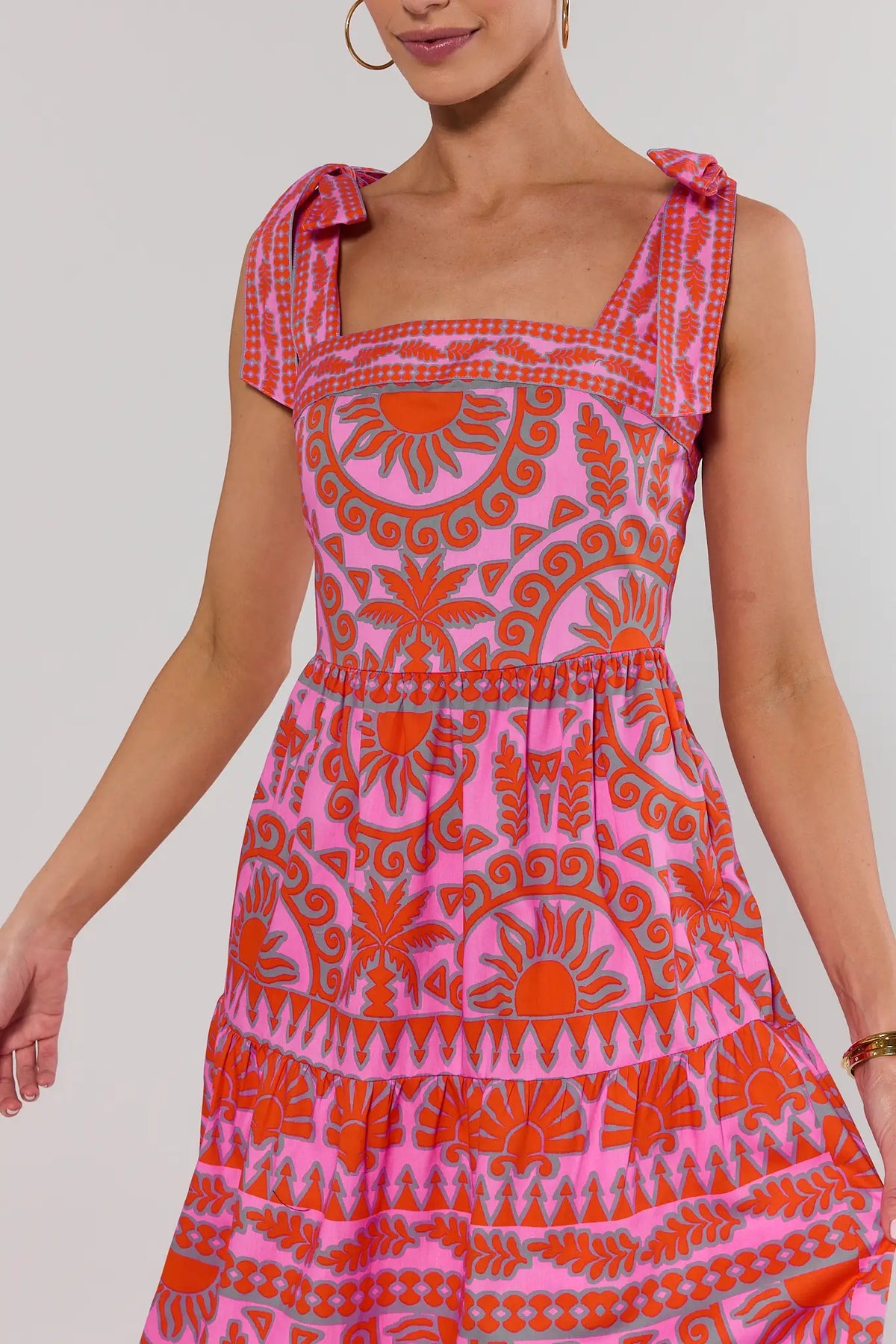 orange and pink dress for women Printed Tiered Maxi Whether youre relaxing at Buy Nelly Two Piece badge::trending-19 Tam Size • Tassel:Small/Medium (6 5/8 to 7 1/8) • Gold