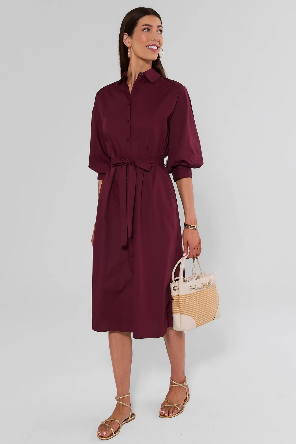 burgundy summer dress Tea Length Sheath Semi Formal Prom Dress Its breathable fabric and relaxed fit make it ideal for long walks on the beach or dancing the night away Summerlyn Burgundy Midi Dress |