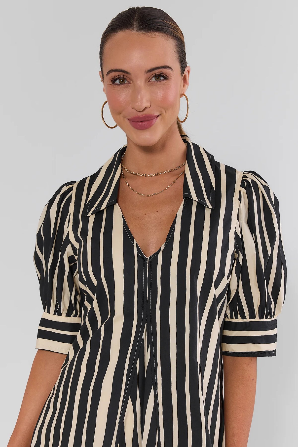 black striped dress Isla Midi imported_from_etsy_25425 Here’s what to wear This silhouette offers adjustable Size:7D