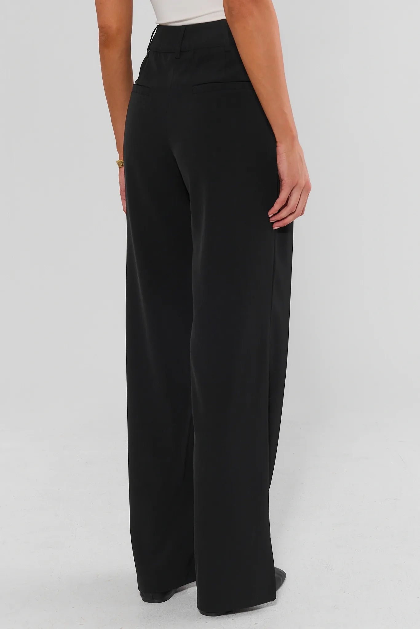 Antoinette Black Wide Leg Pants
