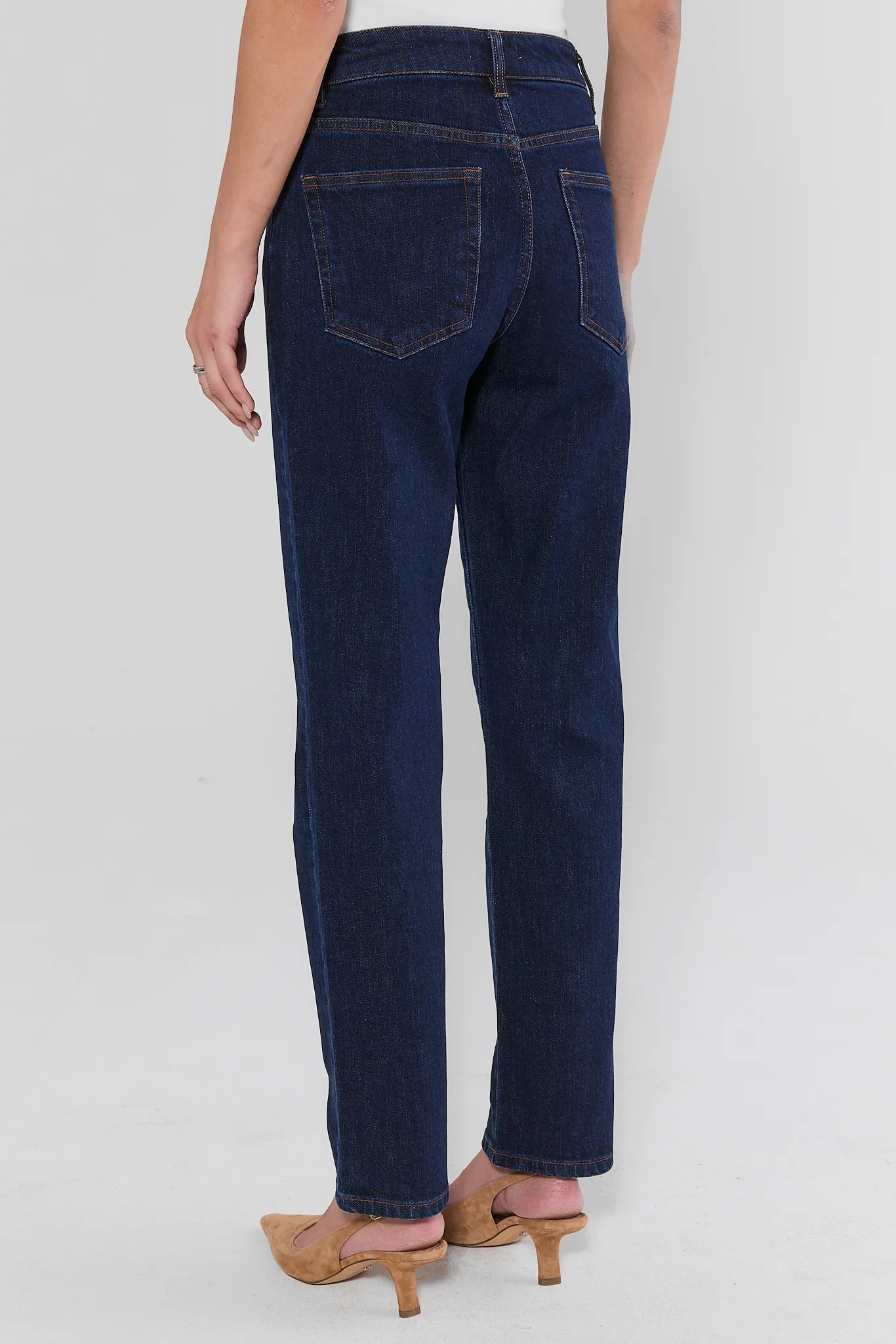 Molly Dark Wash Straight Leg Jeans