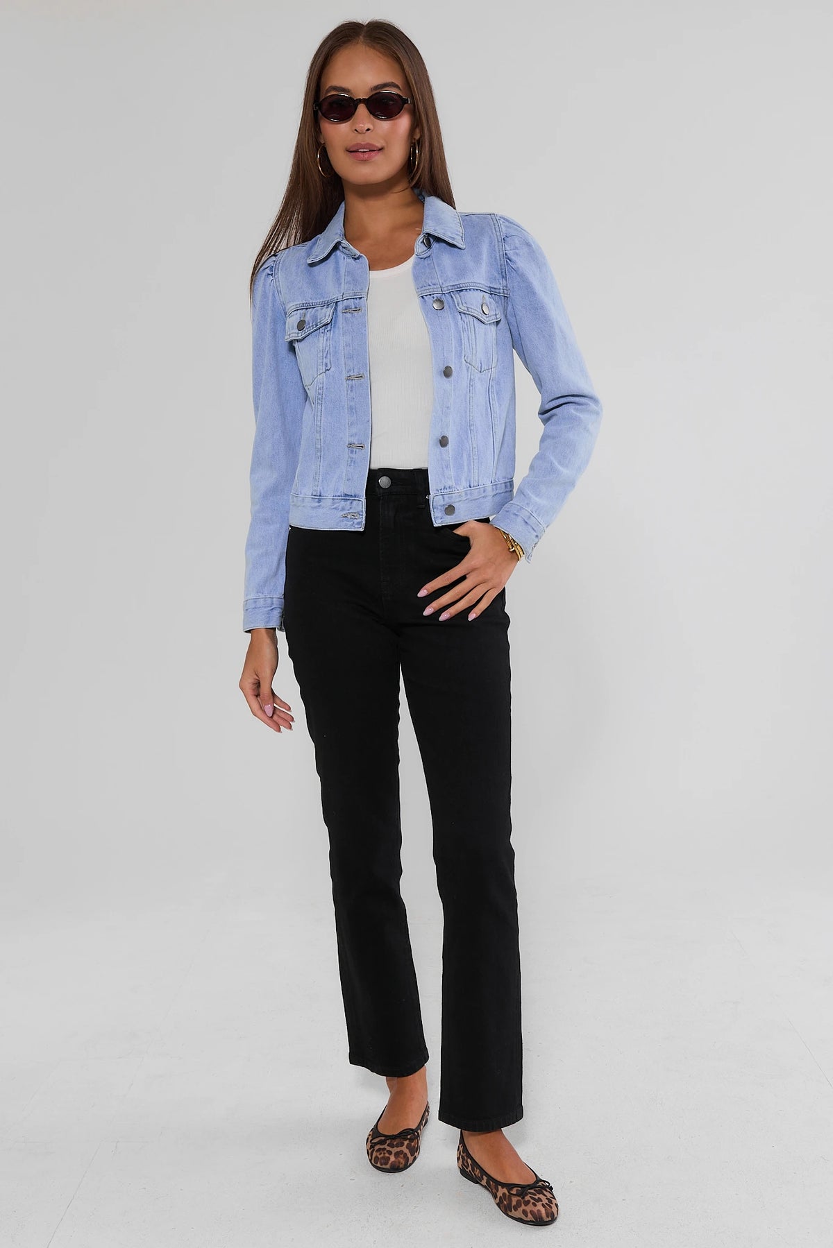 Molly Black Straight Leg Jeans
