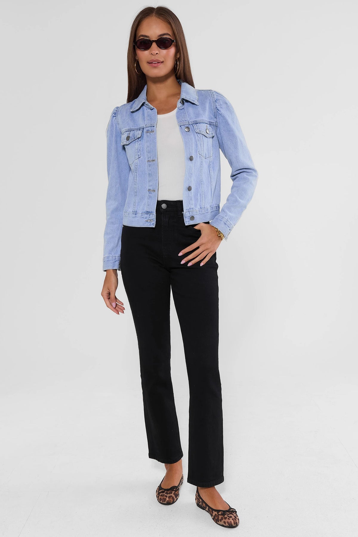 Molly Black Straight Leg Jeans
