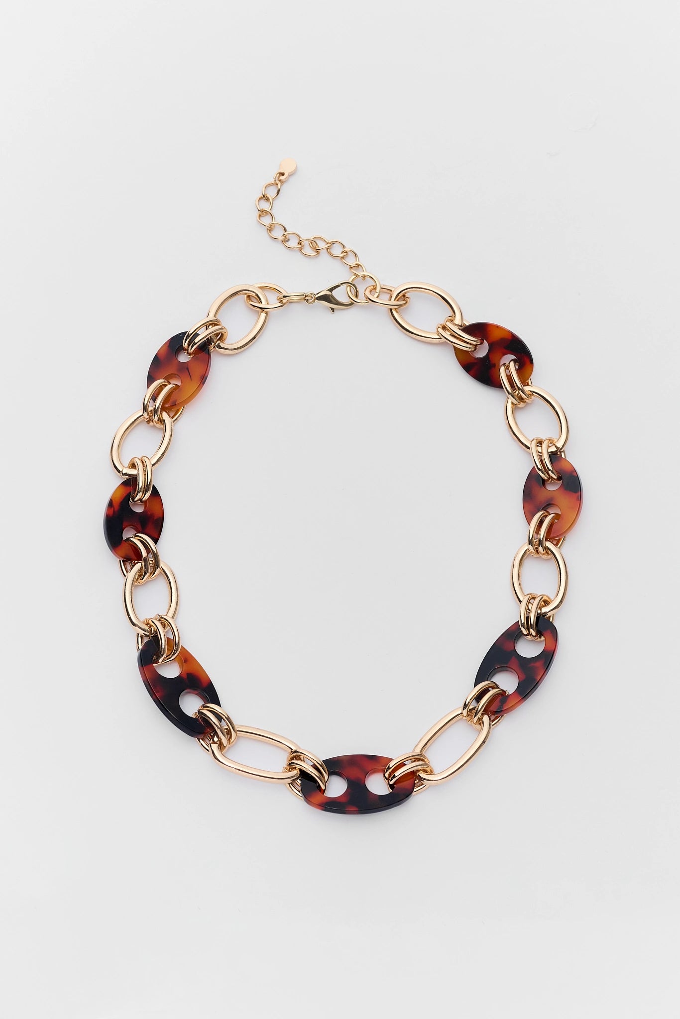 Tortoise Loop Chain Necklace