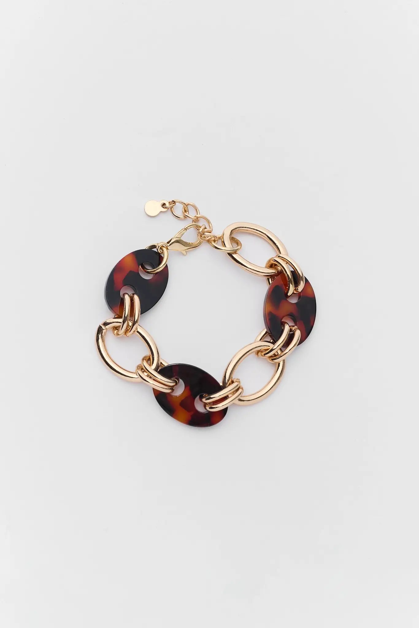 Tortoise Loop Chain Bracelet