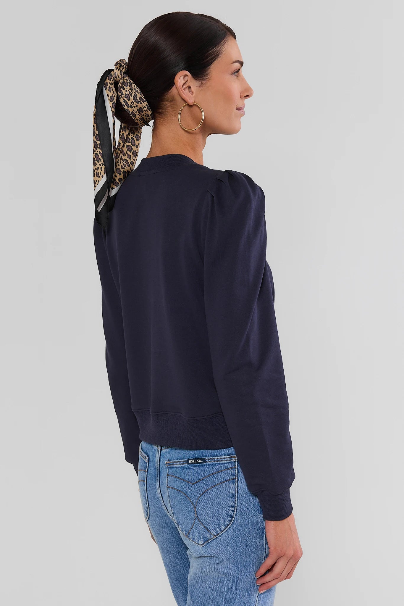 Navy Knit Crewneck