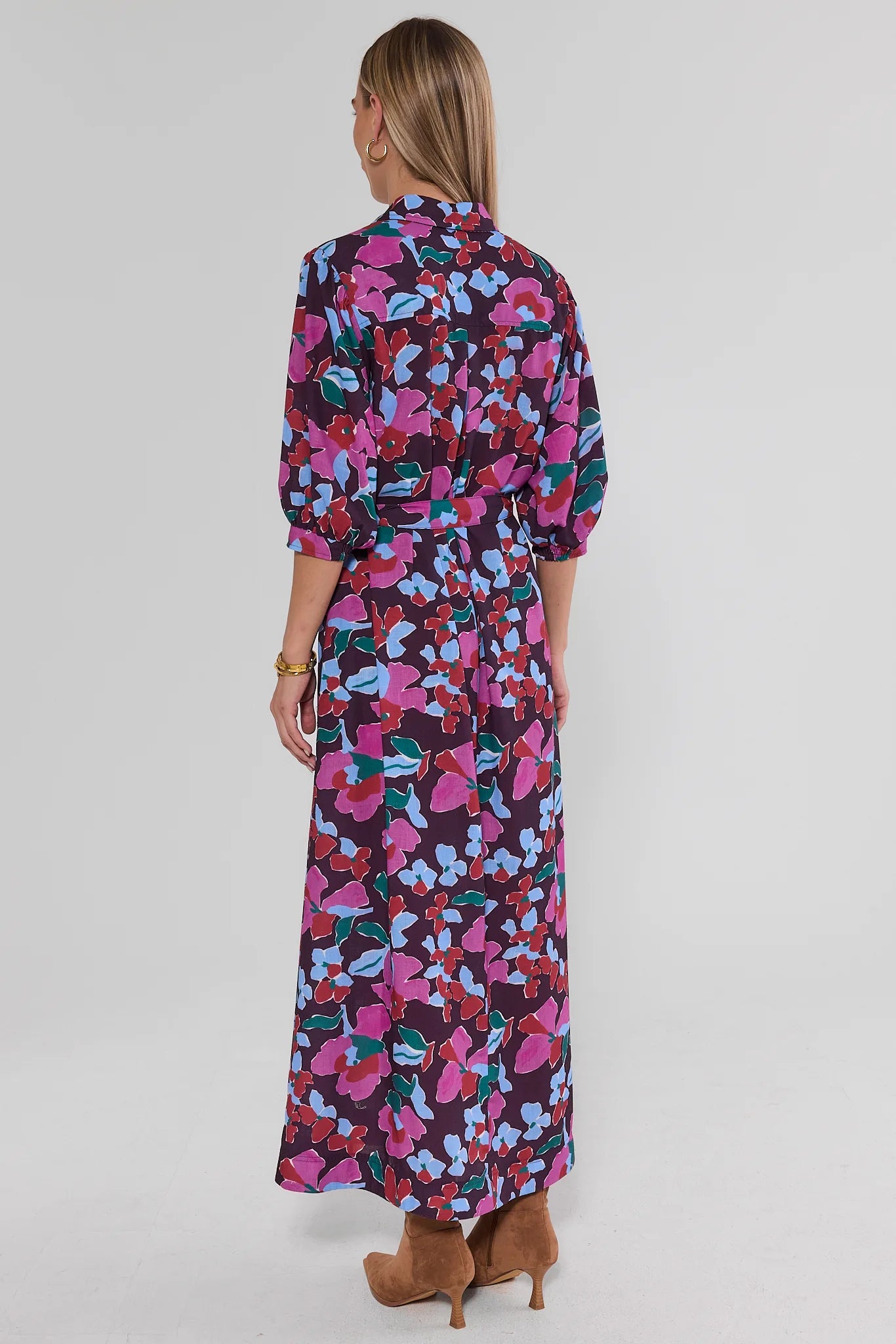 Serena Multi Printed Maxi Dress