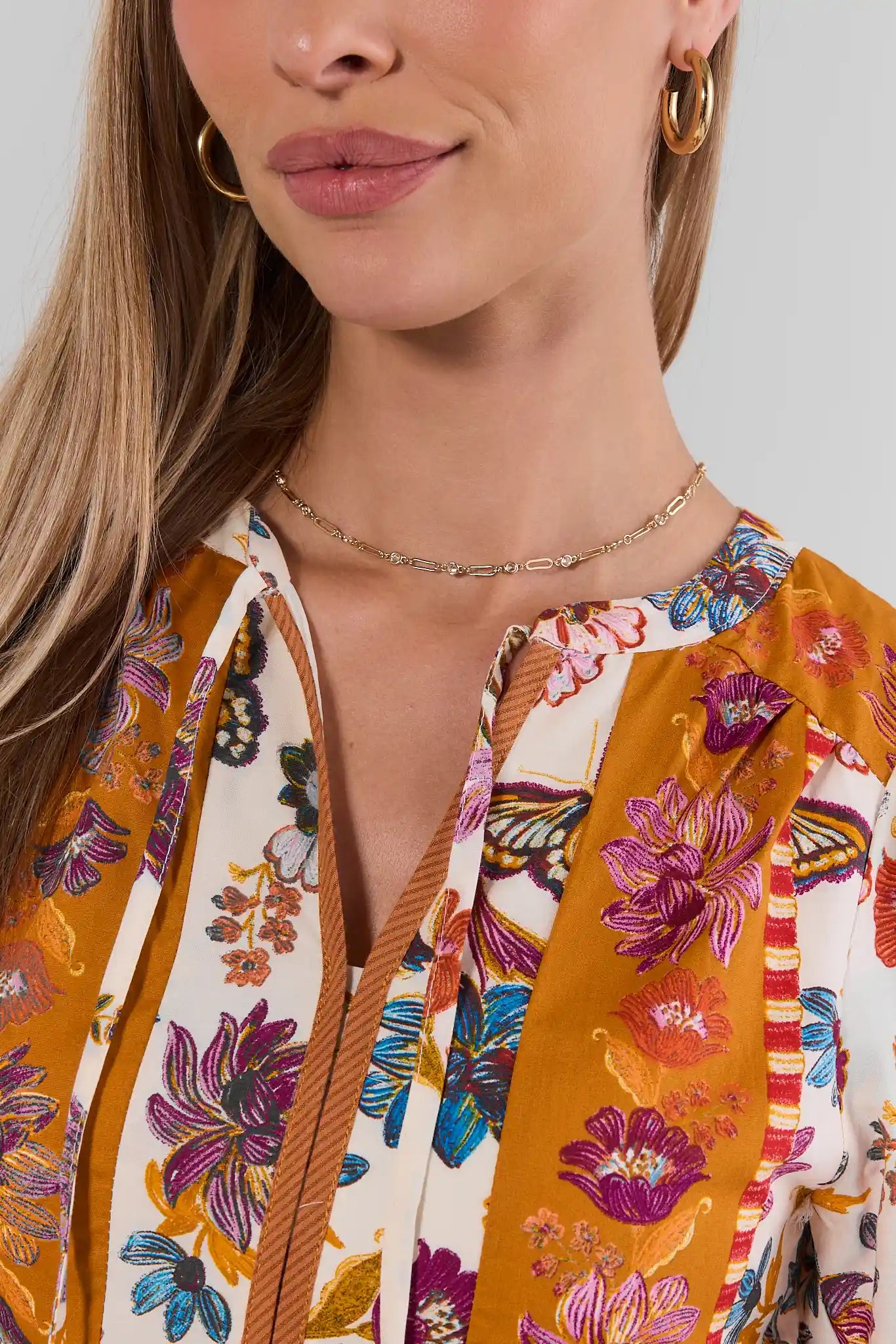 Delicate Gold Chain Necklace