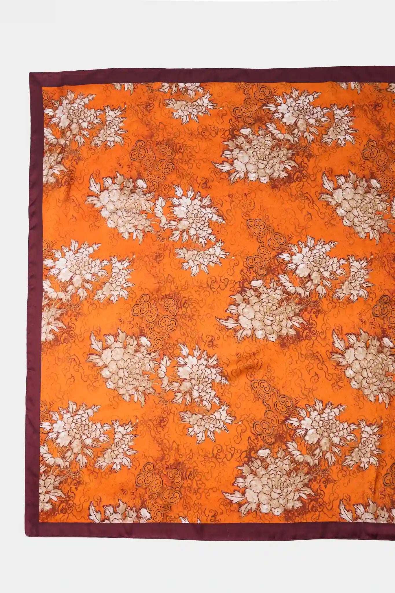 Orange Printed Wrap