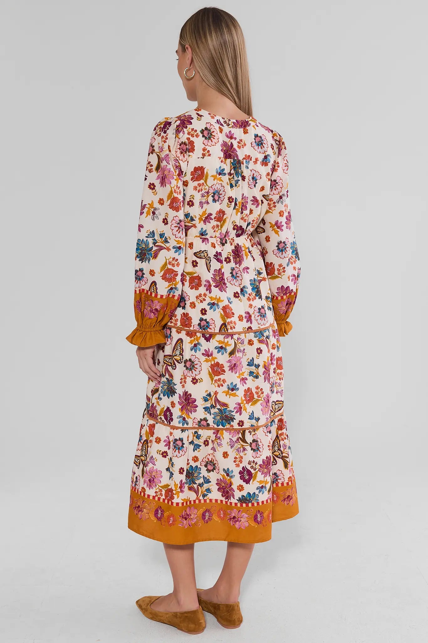 Shiloh Floral Print Maxi Dress