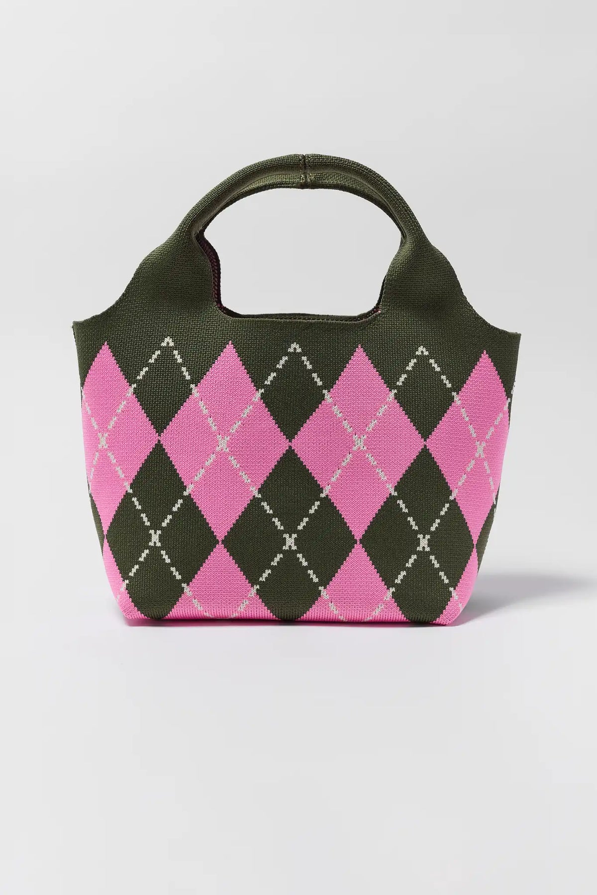 Robbie Printed Woven Bucket Bag