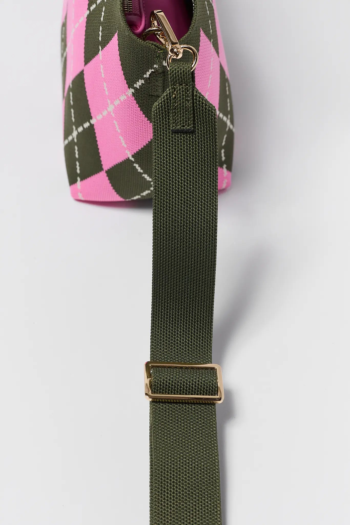 Robbie Printed Woven Bucket Bag