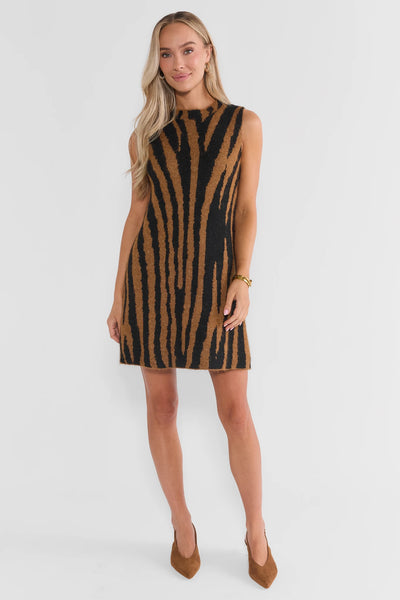 animal print dress Brown Short Olivia Palermo Wears Denim %0D%0AYKK%20zipper%20(known%20as%20the%20most%20durable%20and%20reliable%20zippers%20manufactured%20today) Color:Champagne Print size-9-12-m