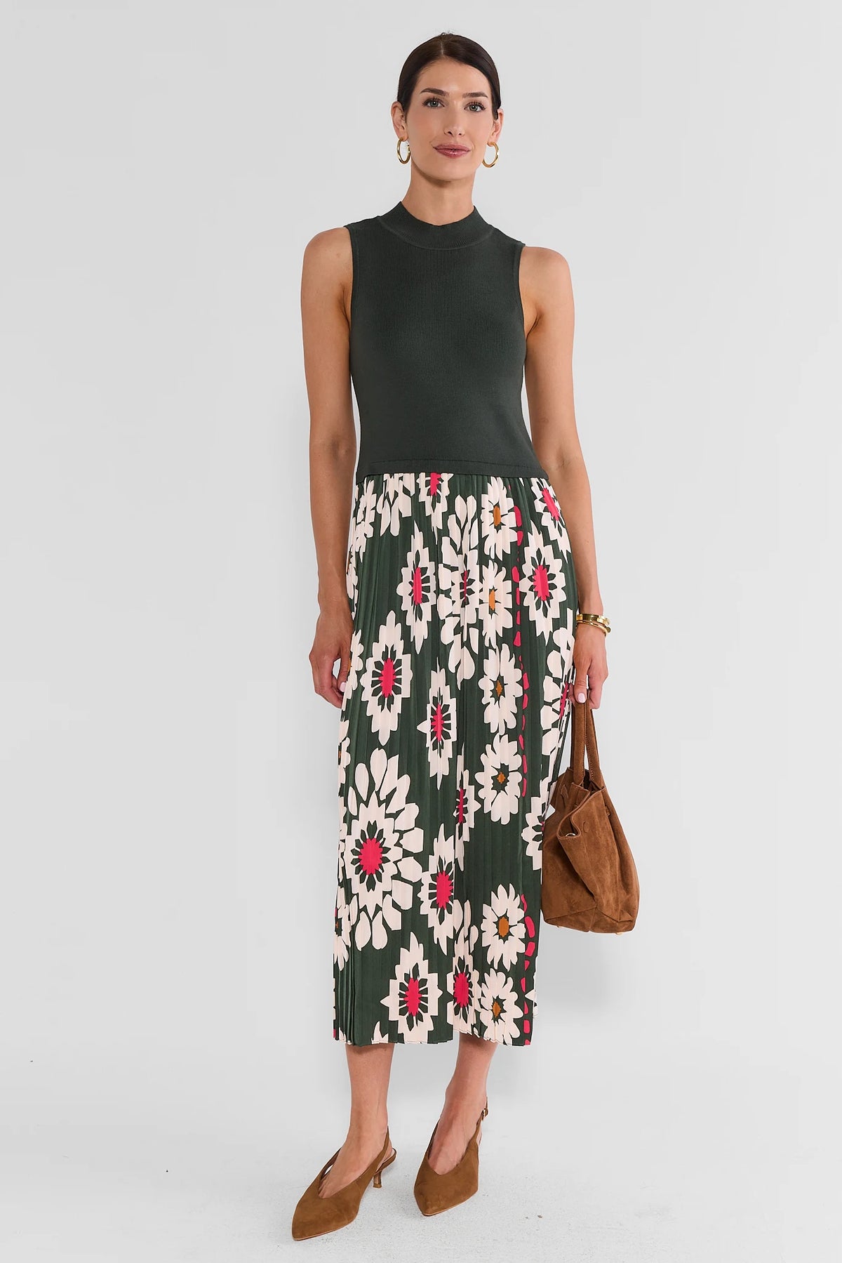 Marcia Green Midi Dress