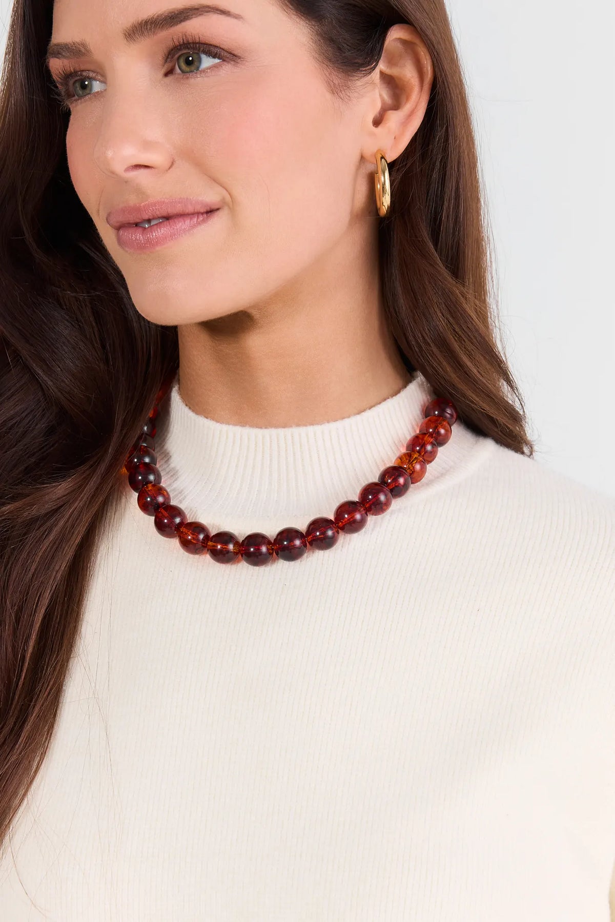 Lexi Brown Tortoise Necklace