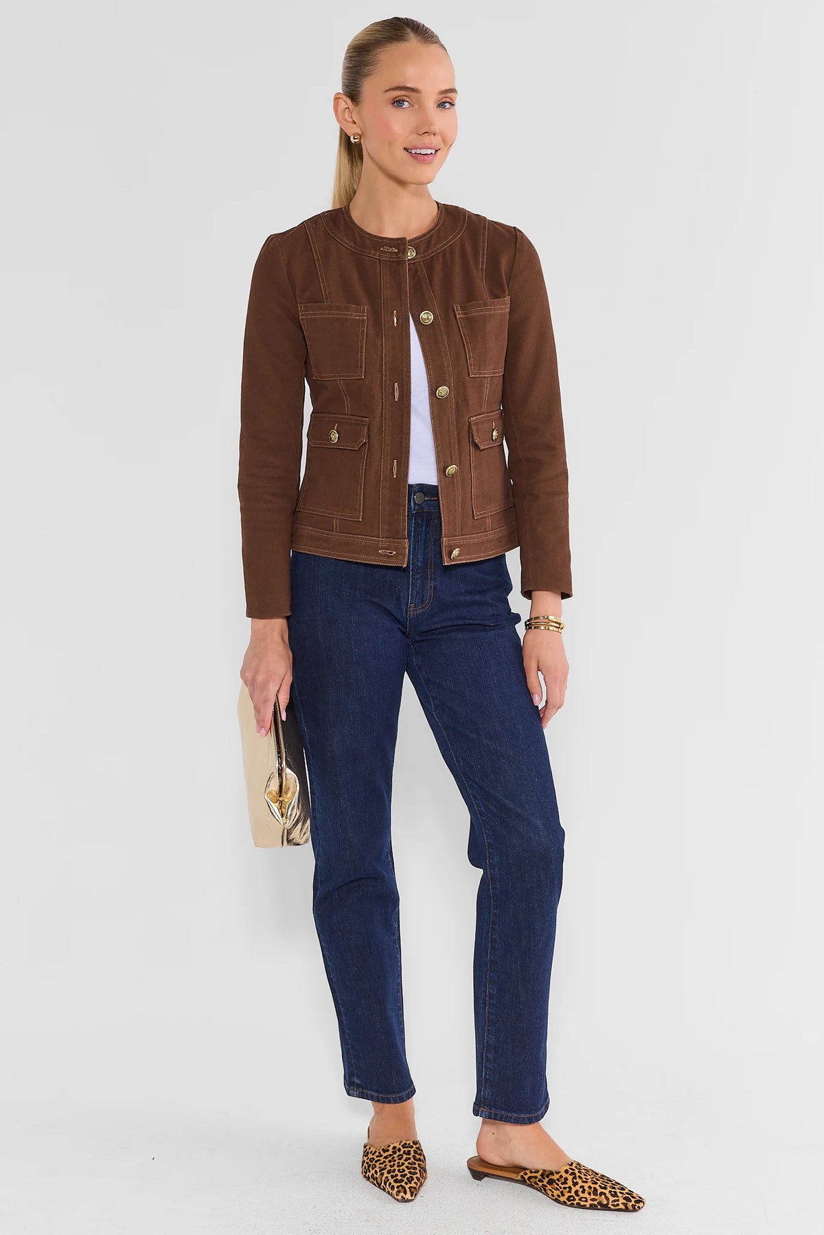 Rhodes Brown Tailored Jacket