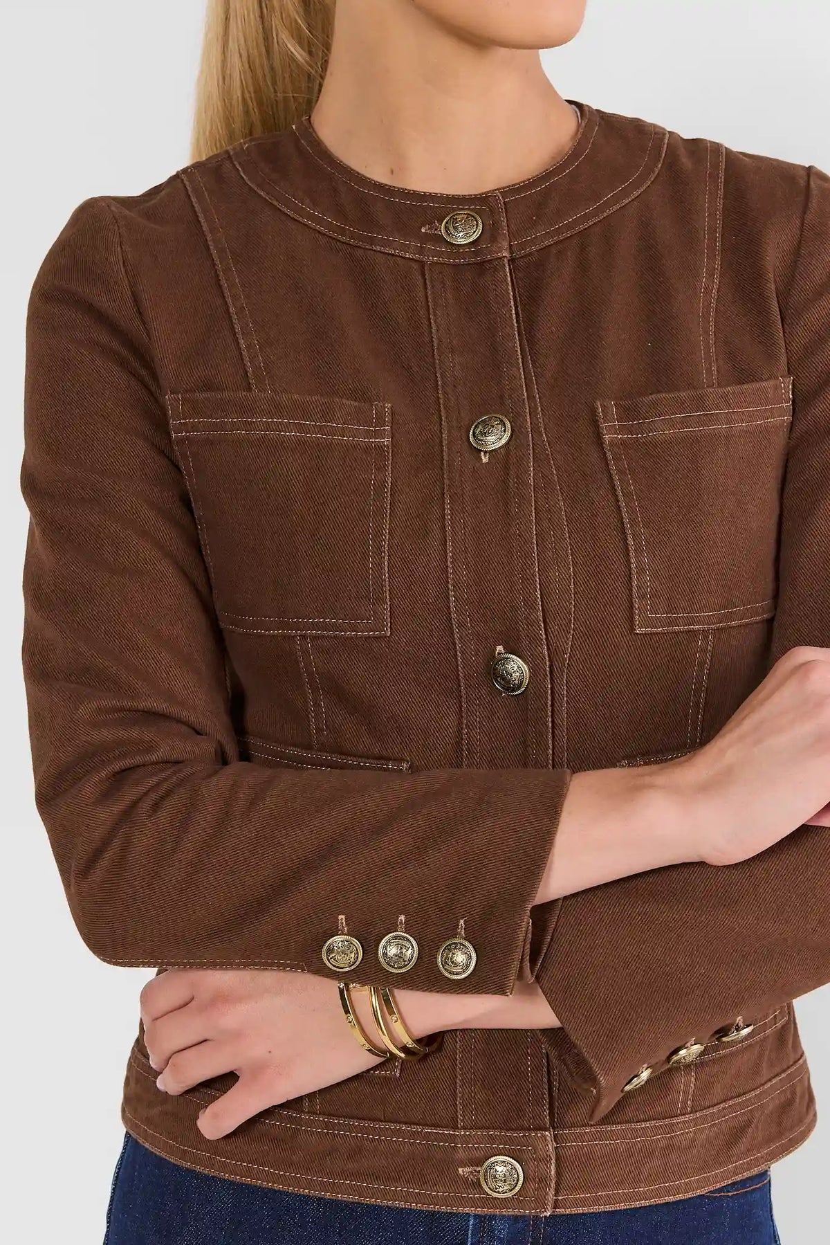 Rhodes Brown Tailored Jacket