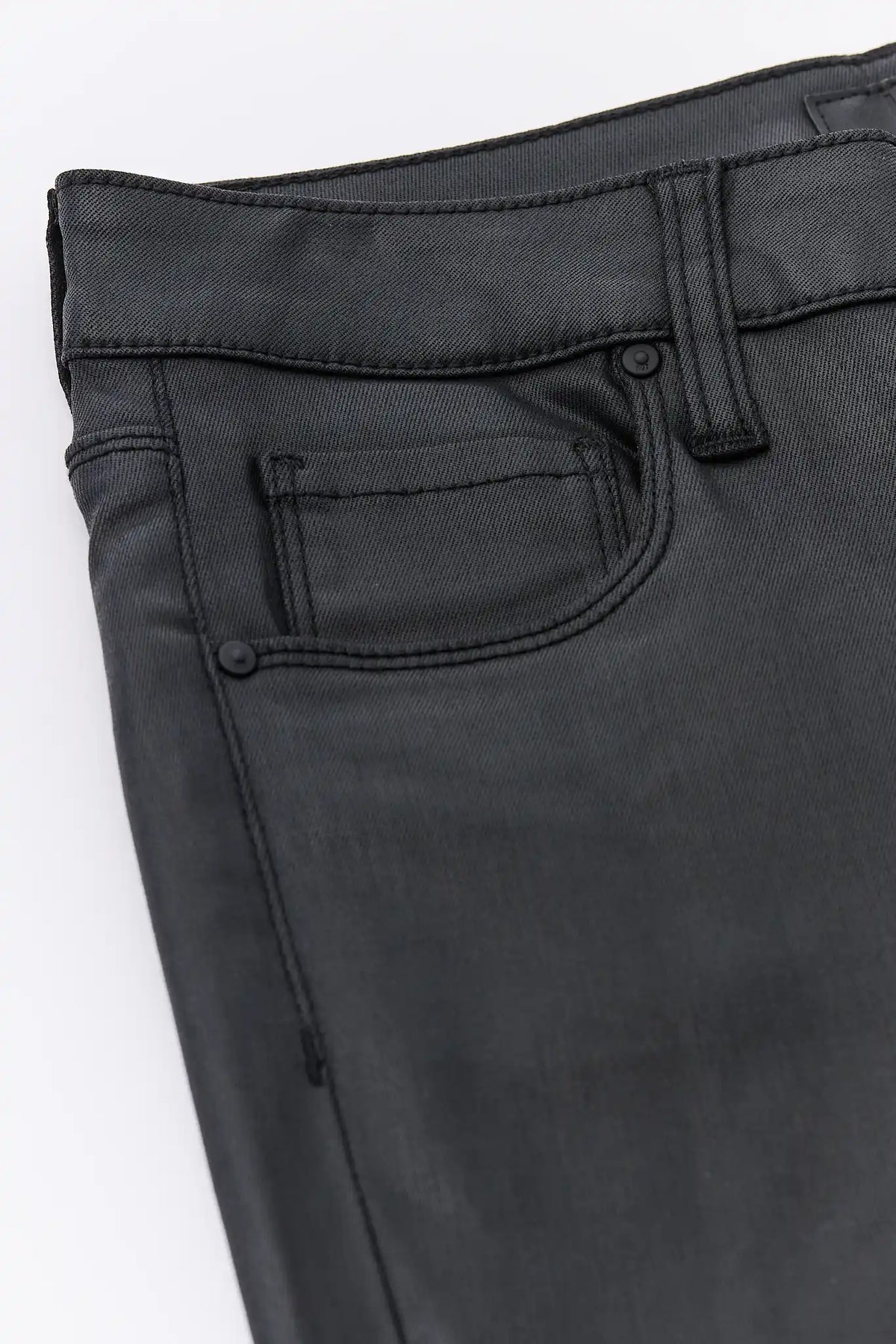 Ana Wax Coated Jeans by KUT