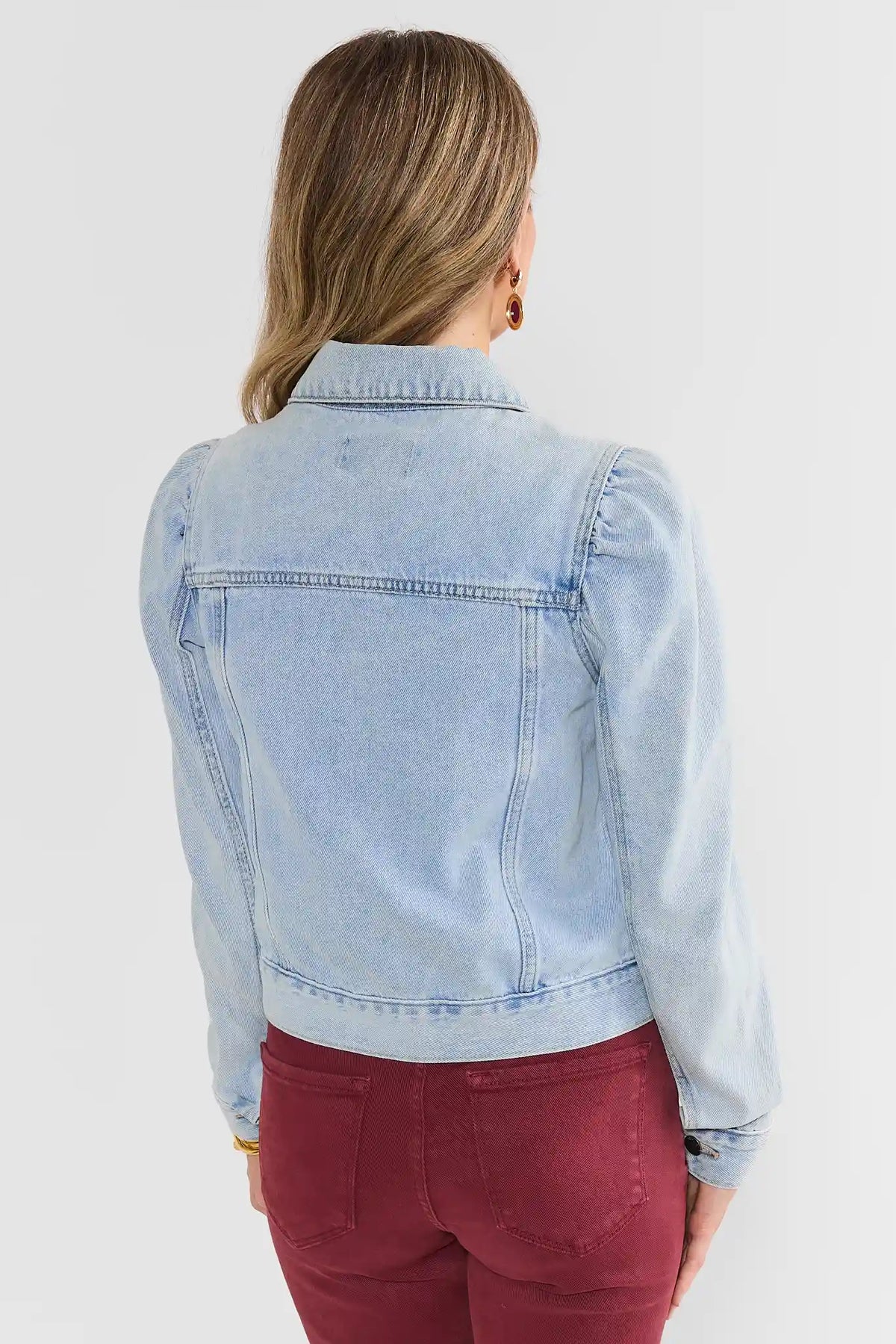 Roxanna Light Wash Denim Jacket