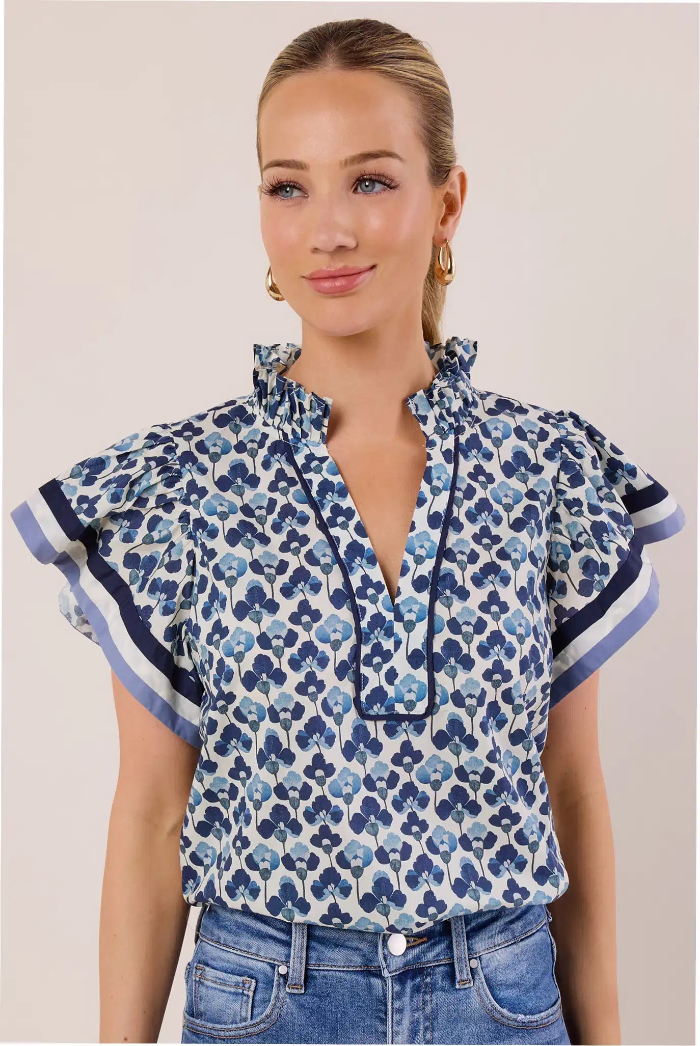 Winona Top- Blue