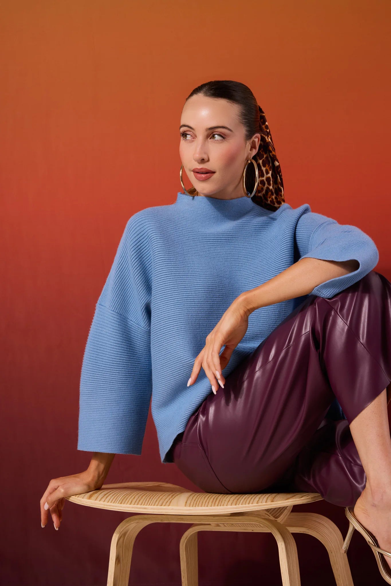 Michelle Sweater- Blue